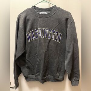 Champion Dark Gray Washington Crewneck Sweater